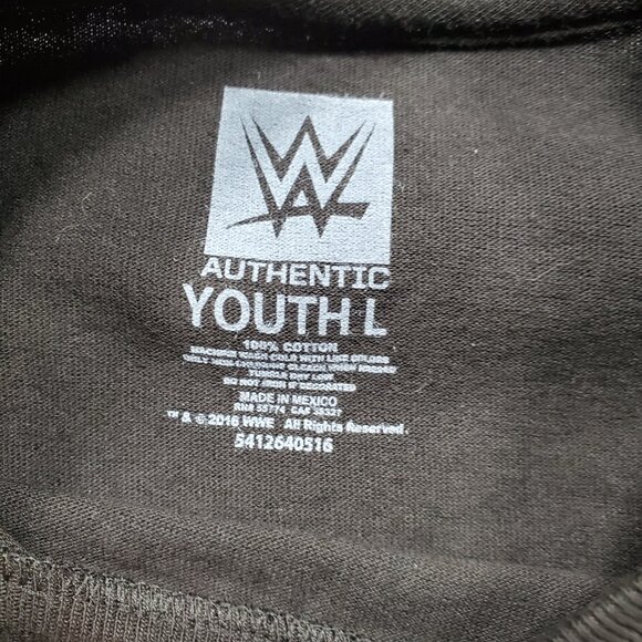 Roman Reigns WWE WWF WCW Authentic Roman Empire Youth Large T-Shirt Believe That - Picture 3 of 12